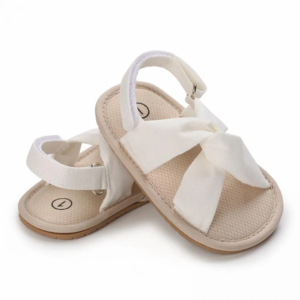 0-1Y Summer Baby Girls Shoes Solid Color Sandals Wholesale Baby Shoes Usa