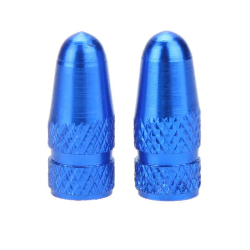 2pcs Aluminium Alloy MTB Bicycle Road Bike Presta Valve Mouth Cover Tyre Wheel Rims Stem Air Valve Dust Cap