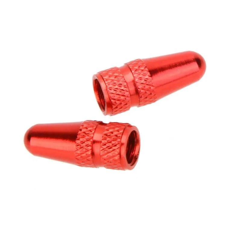 2pcs Aluminium Alloy MTB Bicycle Road Bike Presta Valve Mouth Cover Tyre Wheel Rims Stem Air Valve Dust Cap