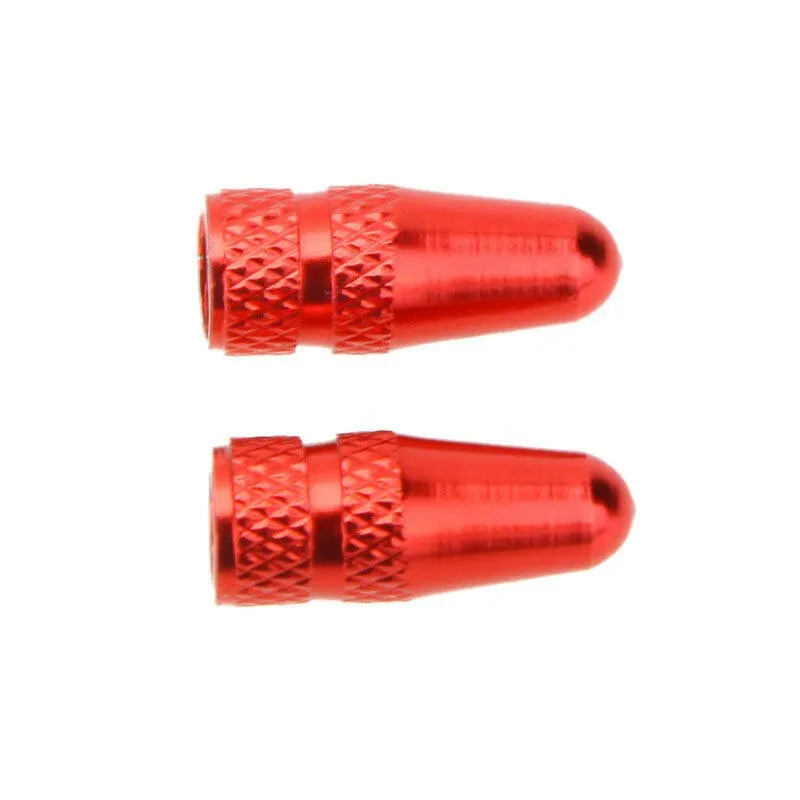 2pcs Aluminium Alloy MTB Bicycle Road Bike Presta Valve Mouth Cover Tyre Wheel Rims Stem Air Valve Dust Cap