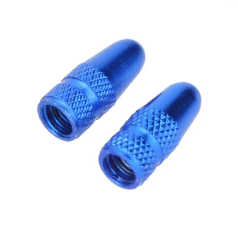 2pcs Aluminium Alloy MTB Bicycle Road Bike Presta Valve Mouth Cover Tyre Wheel Rims Stem Air Valve Dust Cap