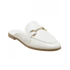 A New Day Womens Sandy Mule Flats with Memory Foam Insole 87930575 Off White 8M