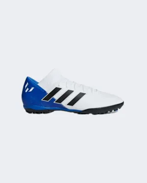 Adidas Nemeziz Messi Tango 18.3 Men Turf Shoes White/Black/Blue Db2220