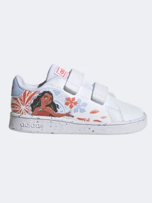 Adidas X Disney Advantage Moana Infant-Girls Sportswear Shoes White/Multi