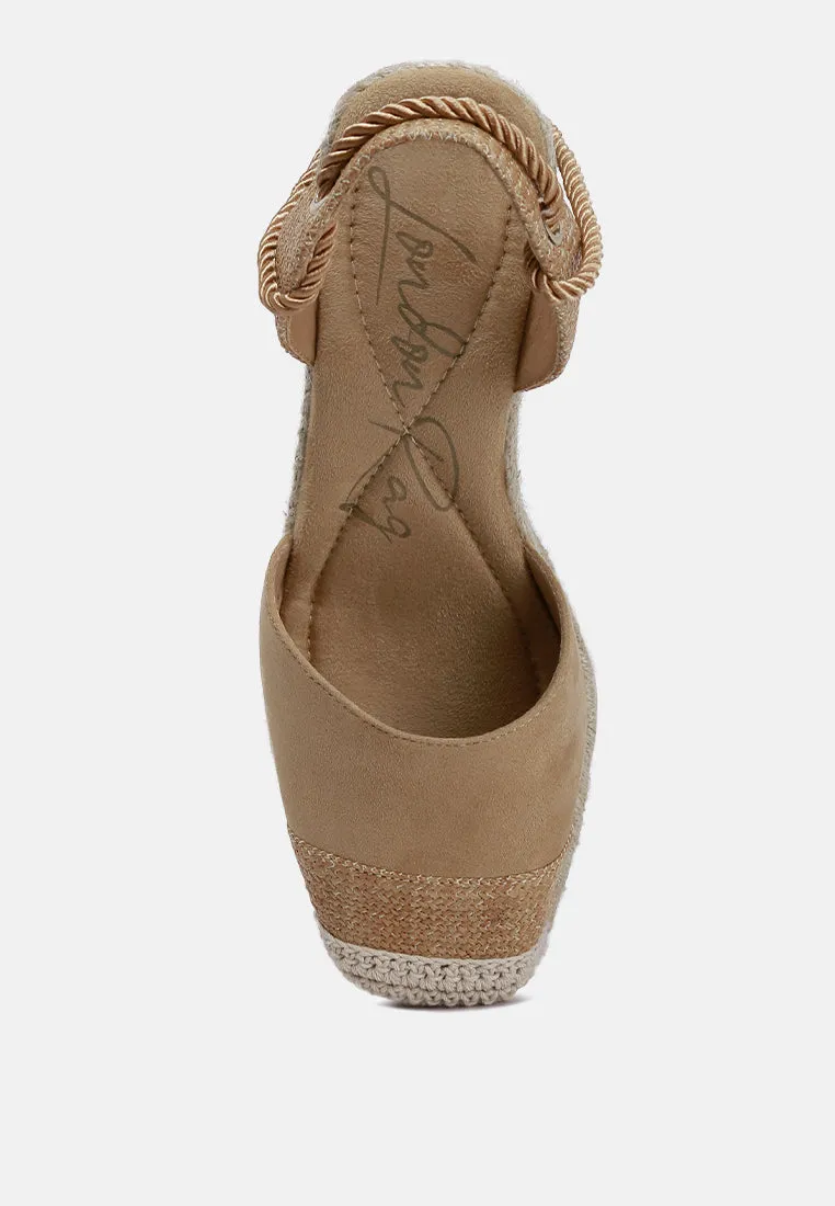 Aiden Lace-Up Crochet Espadrilles