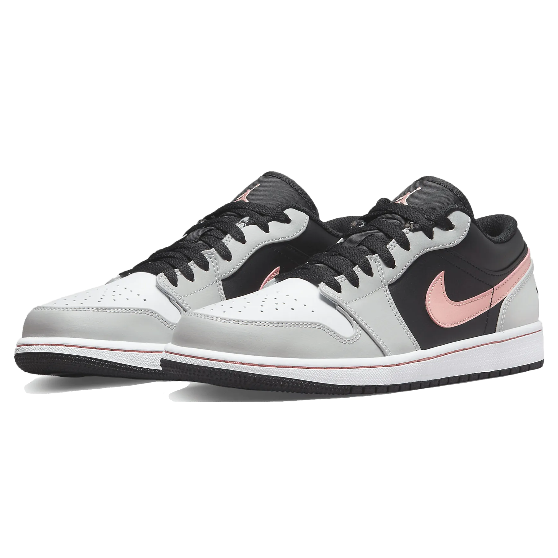 Air Jordan 1 Low 'Black Grey Pink'