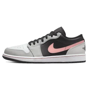 Air Jordan 1 Low 'Black Grey Pink'