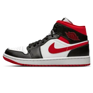 Air Jordan 1 Mid 'Metallic Red'