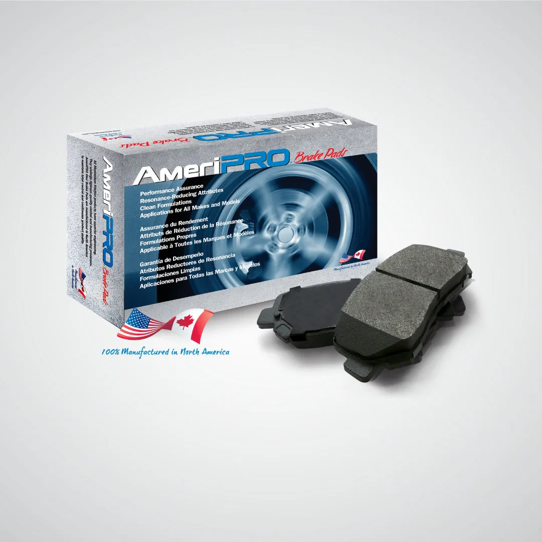 AME Improved Performance Disc Brake Pads Parking Shoes for Ford Expedition 03-06