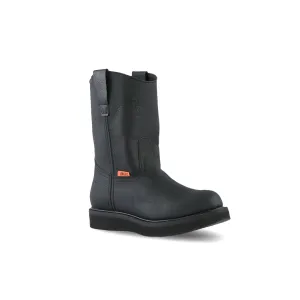 Angus Work Boot Black Laredo Black Bottom E761