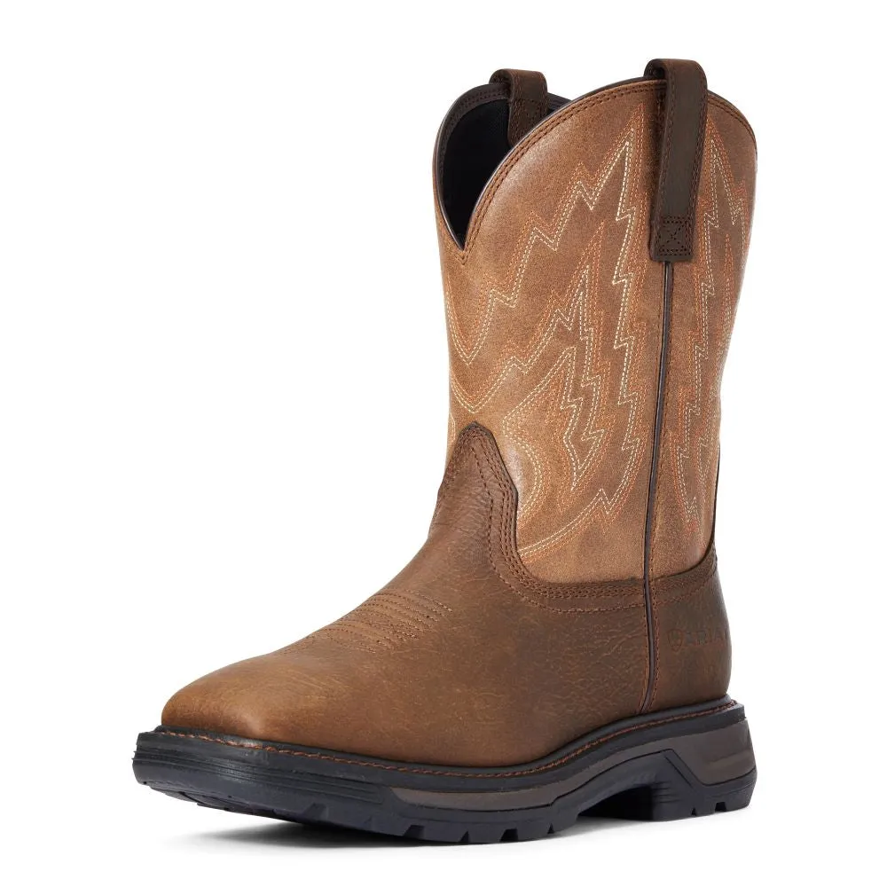 'Ariat' Men's Big Rig EH WP Soft Toe - Rye Brown