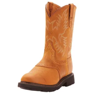 Ariat Men's Sierra Saddle 10" Soft Toe Pull-On Western Work Boot - 10002304