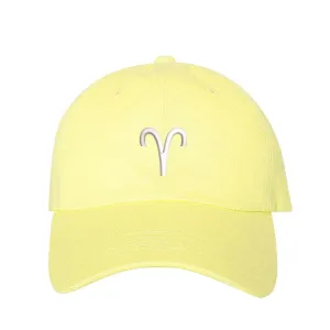 Aries Baseball Hat -   Aries Zodiac Symbol Hat