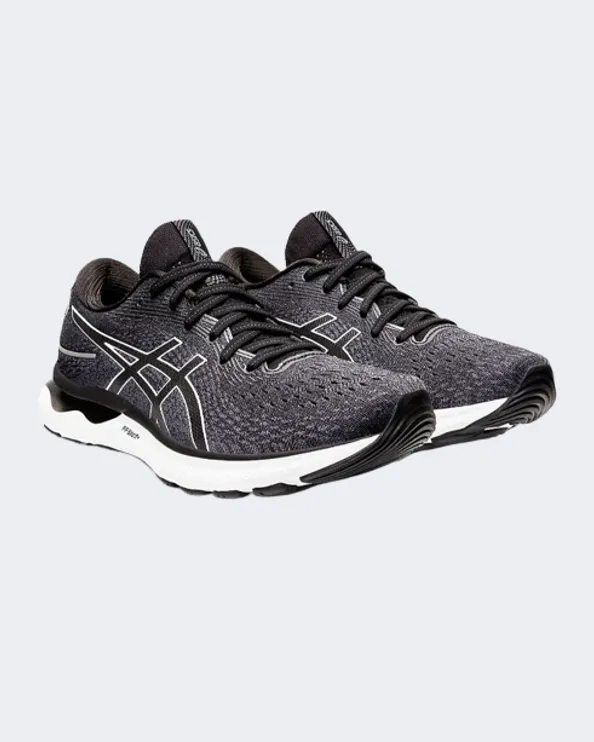 Asics Gel-Nimbus 24 Men Running Shoes Black/White