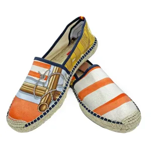 BANDIERA PROUET Orange Classic Espadrilles