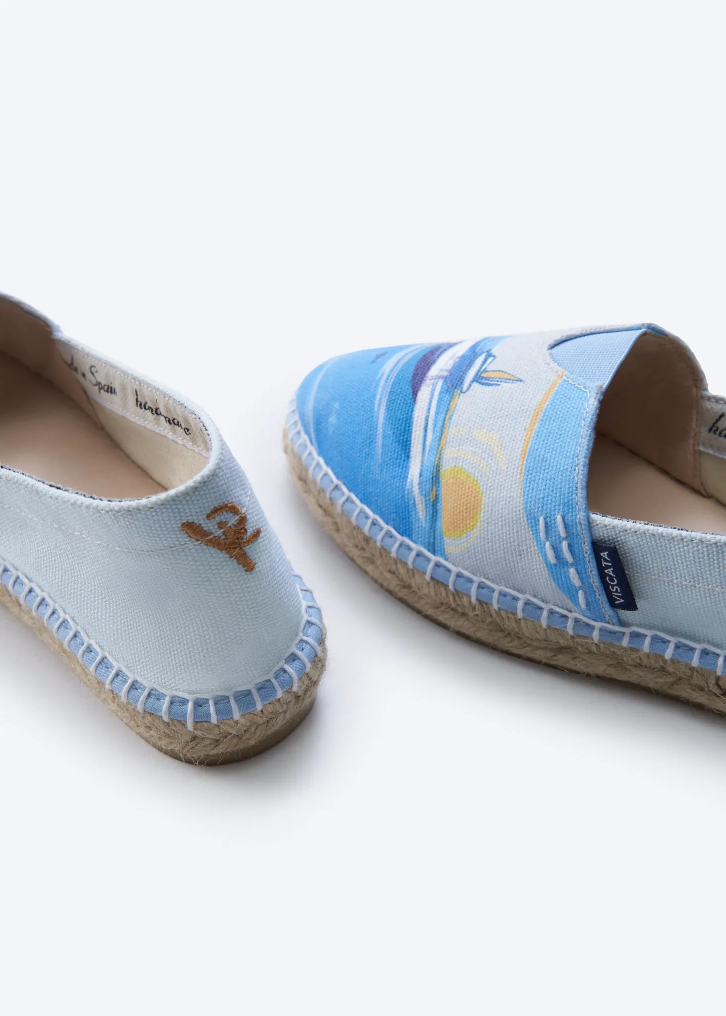 Barceloneta Mediterranean Dreams Canvas Espadrille Flats