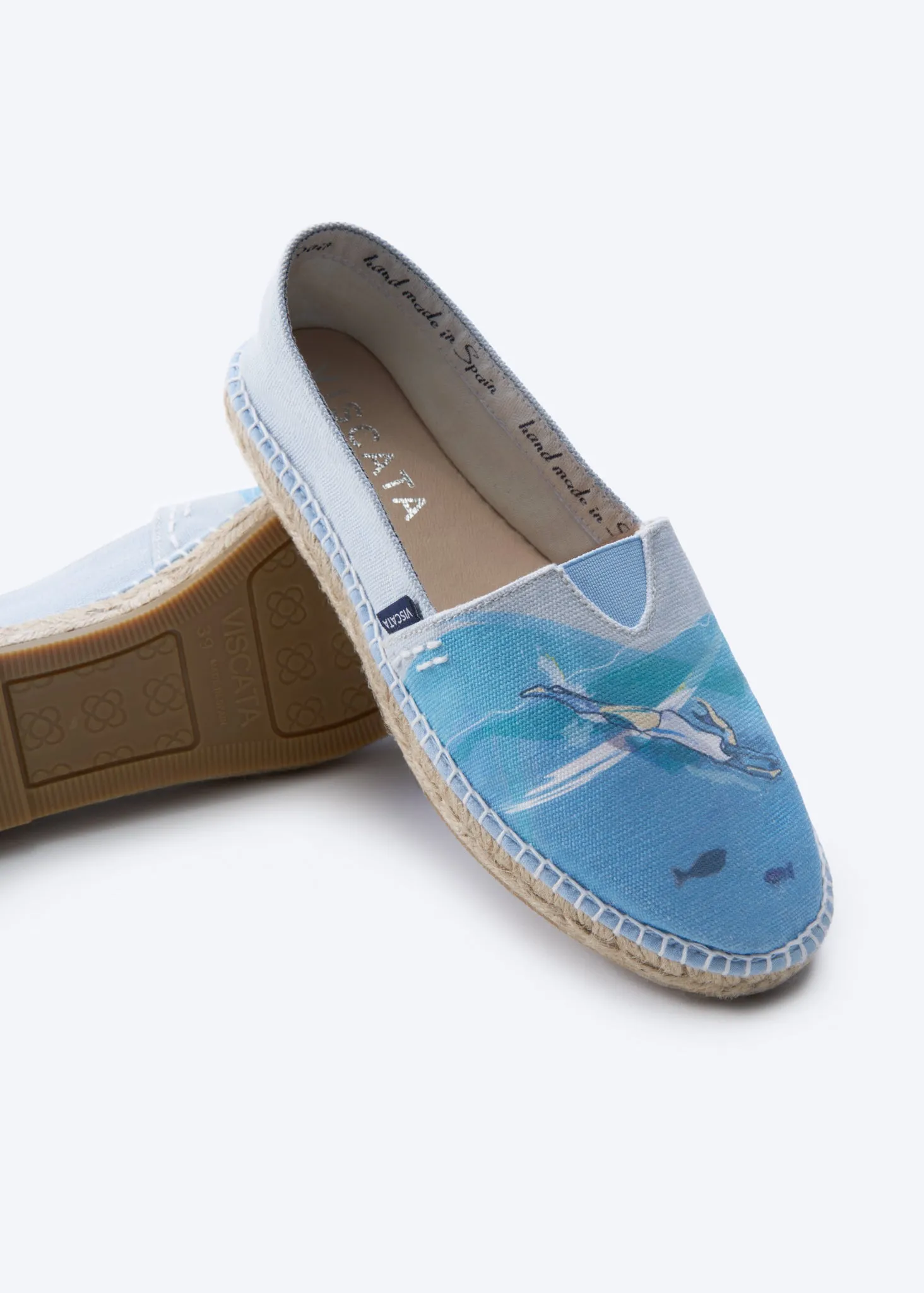 Barceloneta Mediterranean Dreams Canvas Espadrille Flats