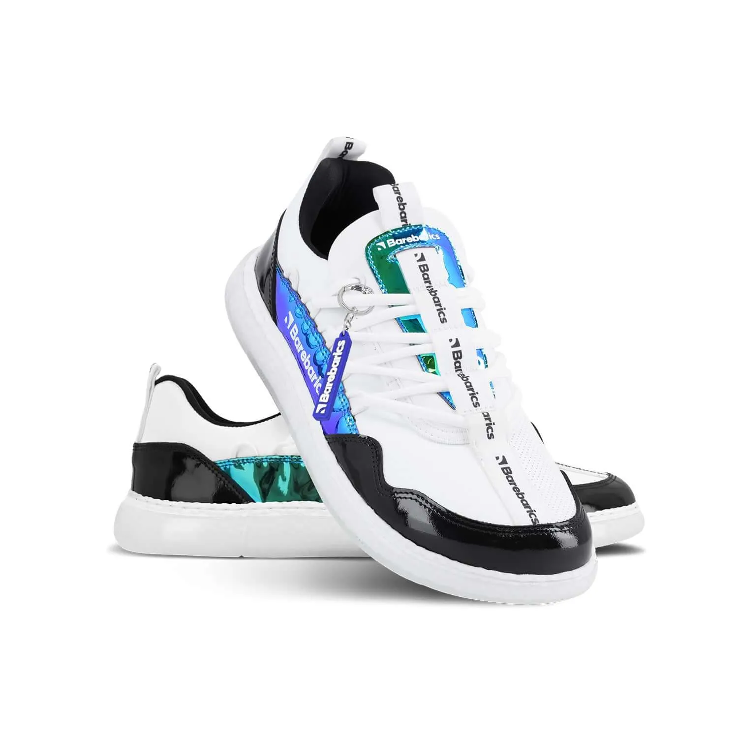 Barefoot Sneakers Barebarics Futura - Iridescent White