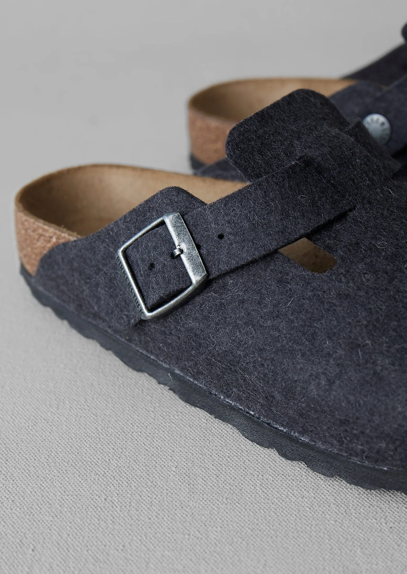 Birkenstock Boston Felted Clogs | Anthracite