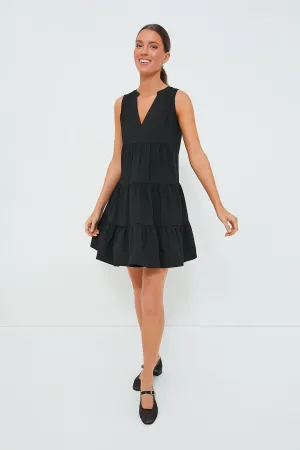 Black Crepe Sleeveless Kenzo Dress