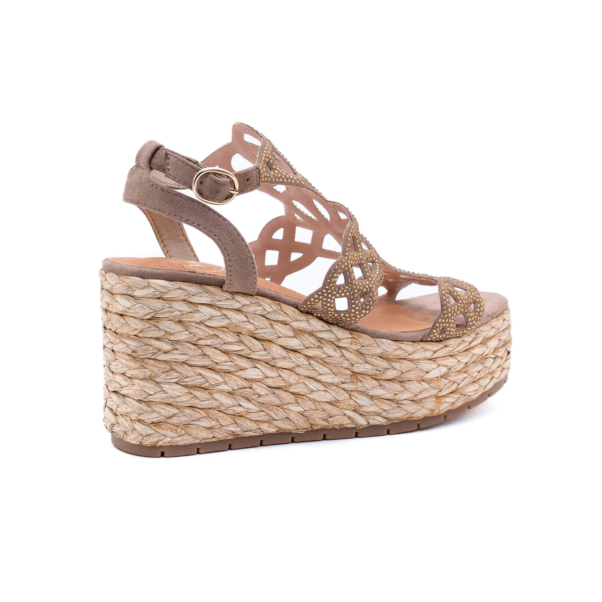 Brenda Taupe Espadrilles