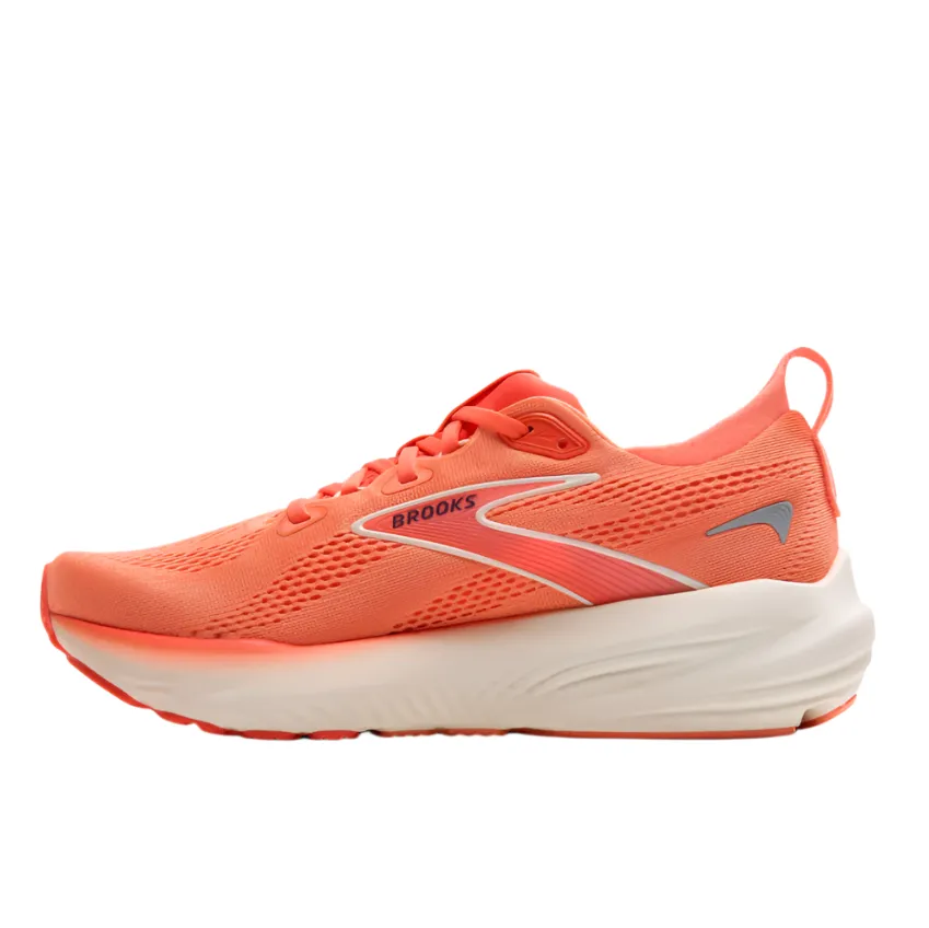 Brooks Womens Trainer Glycerin 22 Desert Flower/Hot Coral/Milk