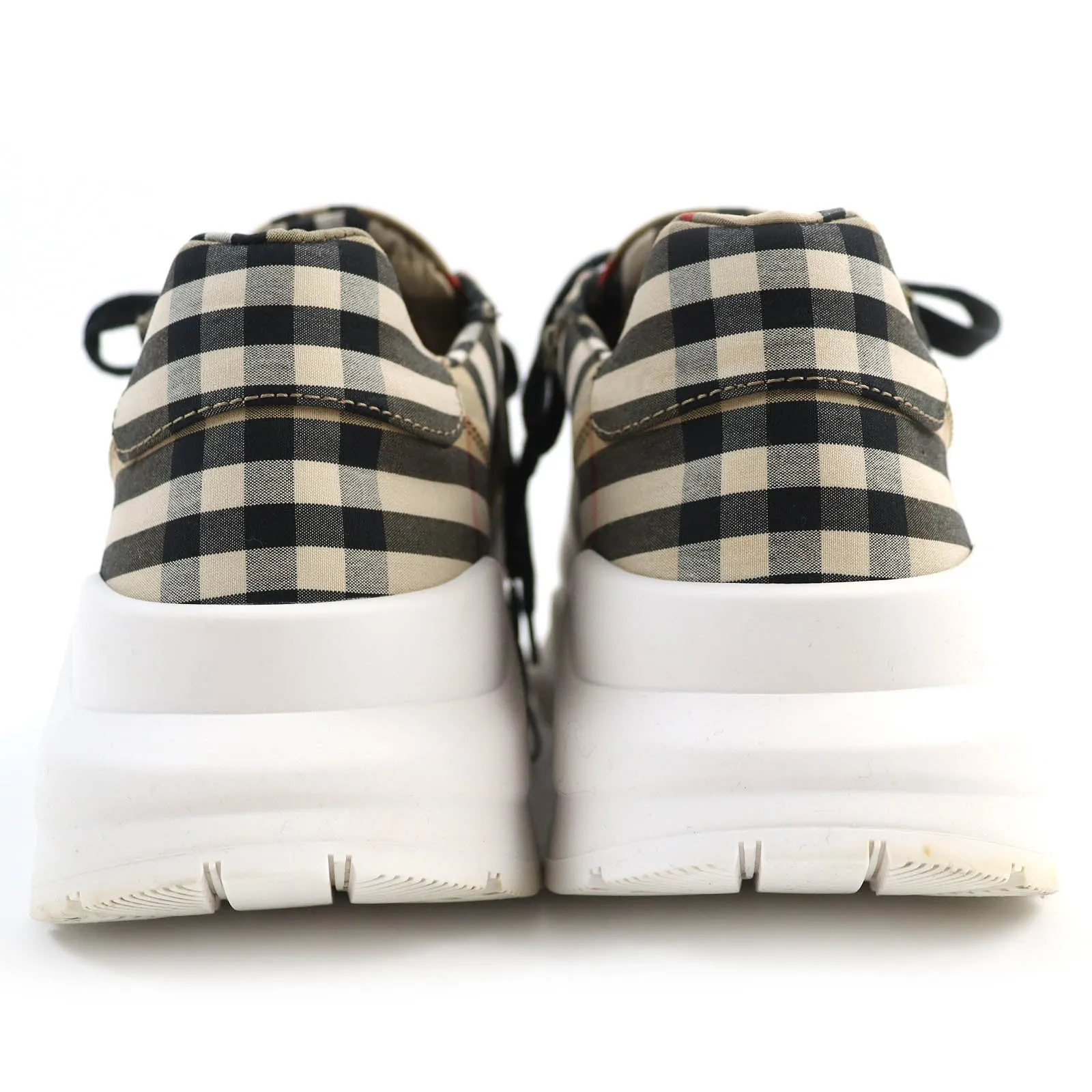 Burberry Nova Check Velcro Sneakers Beige 41