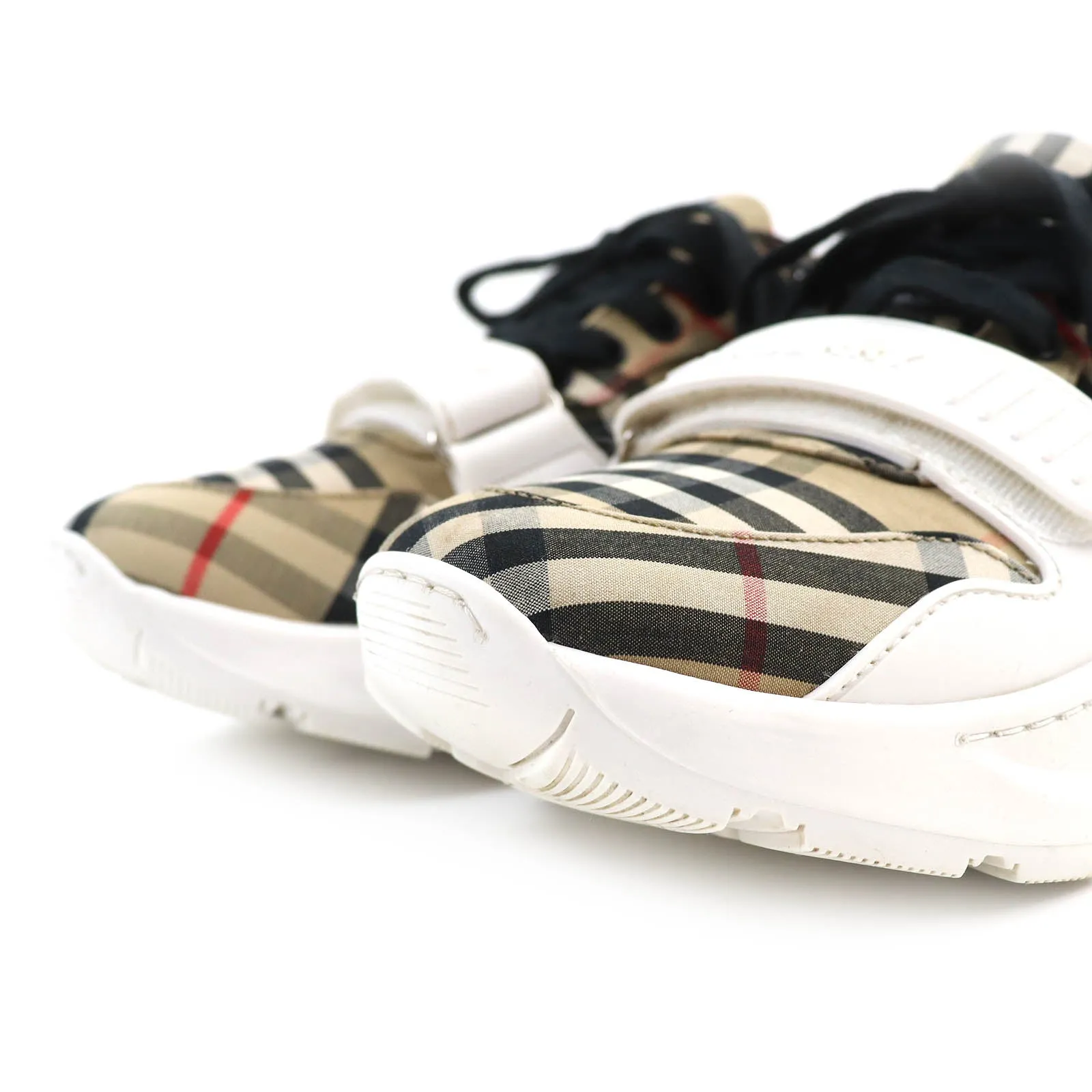 Burberry Nova Check Velcro Sneakers Beige 41