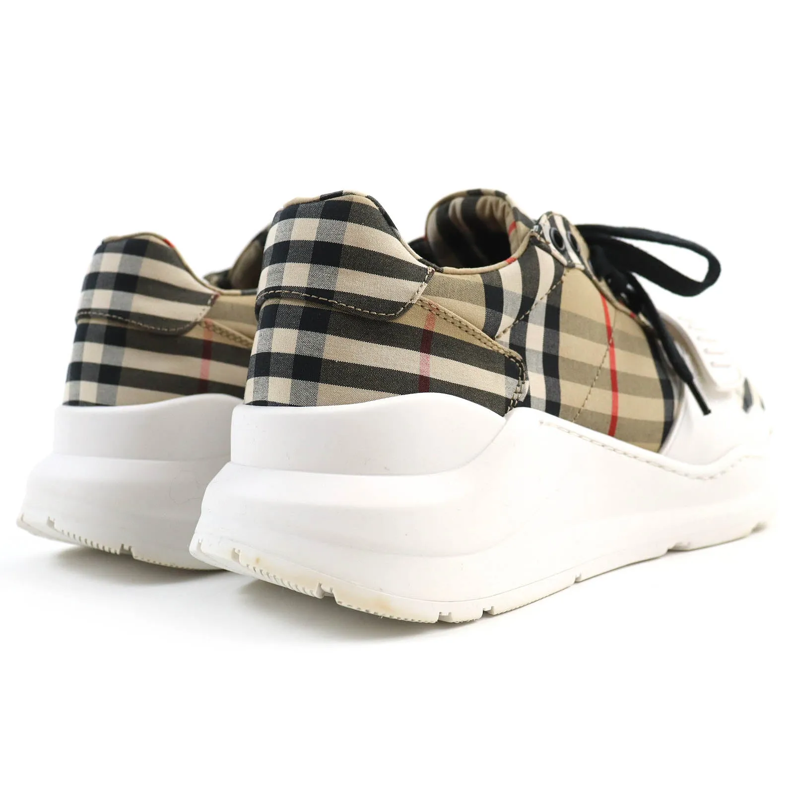 Burberry Nova Check Velcro Sneakers Beige 41