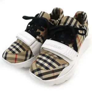 Burberry Nova Check Velcro Sneakers Beige 41