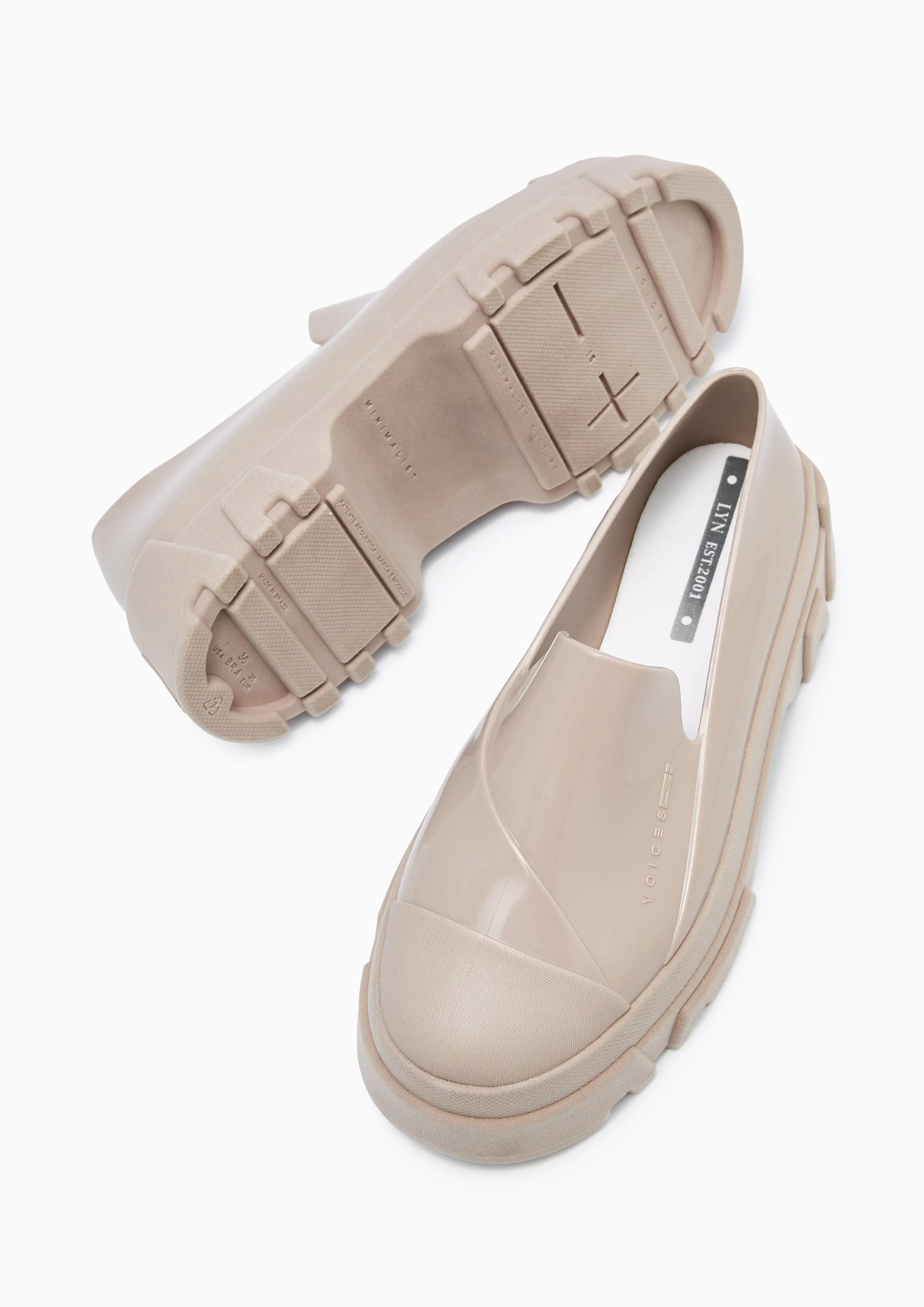 Bush Platform Loafers - Beige