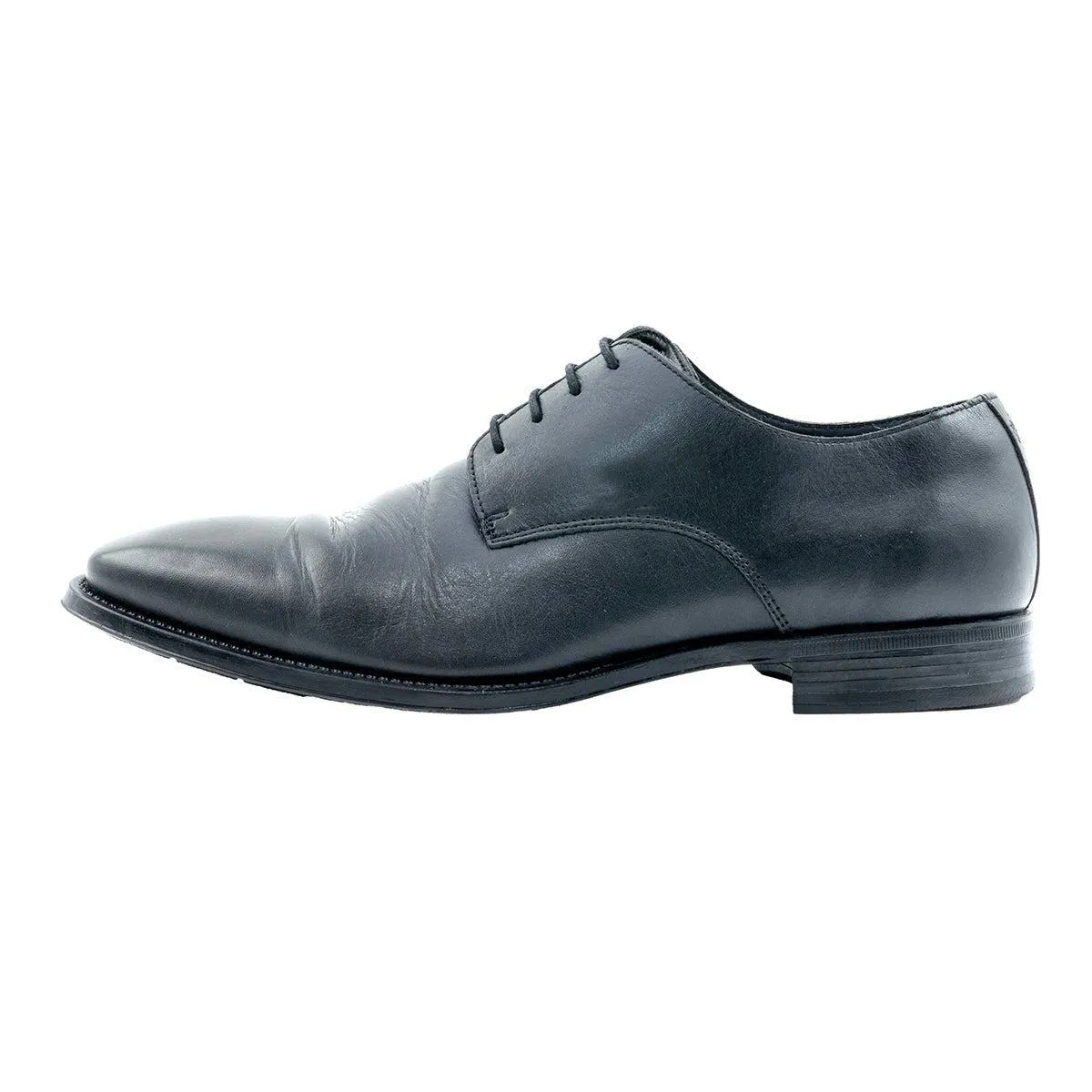 Camp David Formal Lace Ups Leather Black Colour For Men