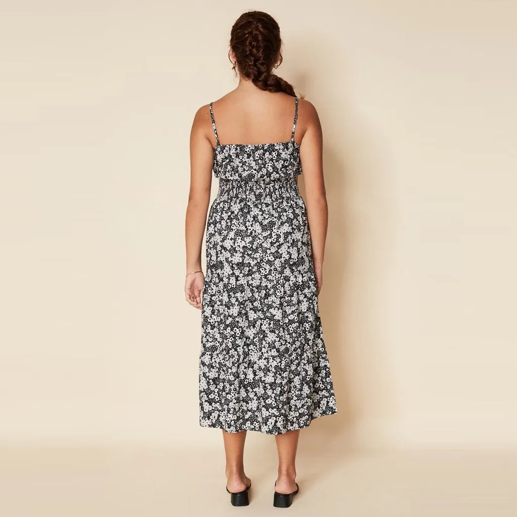 Canyon Midi Dress (Fiorella Floral)