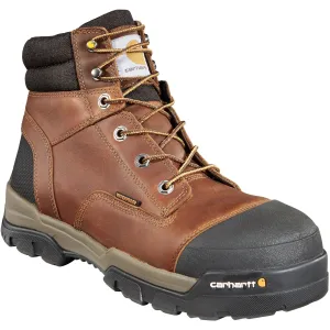 Carhartt Men's Ground Force 6" Comp Toe WP Work Boot - Brown - CME6355