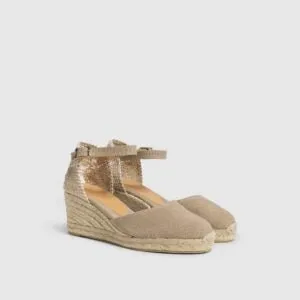 Carol 6 Wedge Espadrilles Sand