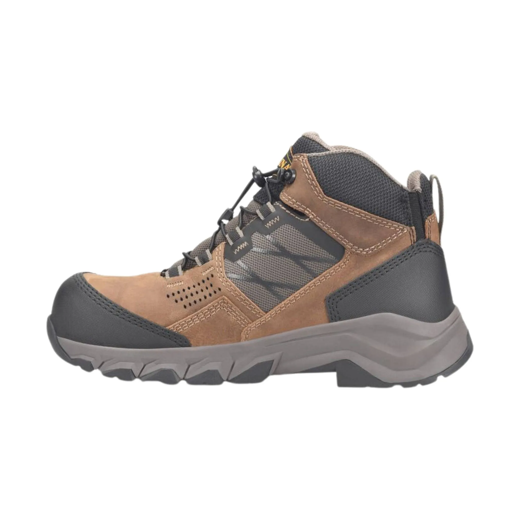 Carolina Men's Ironhide Ez Entry Composite Toe Waterproof Hiker Work Boots - Brown