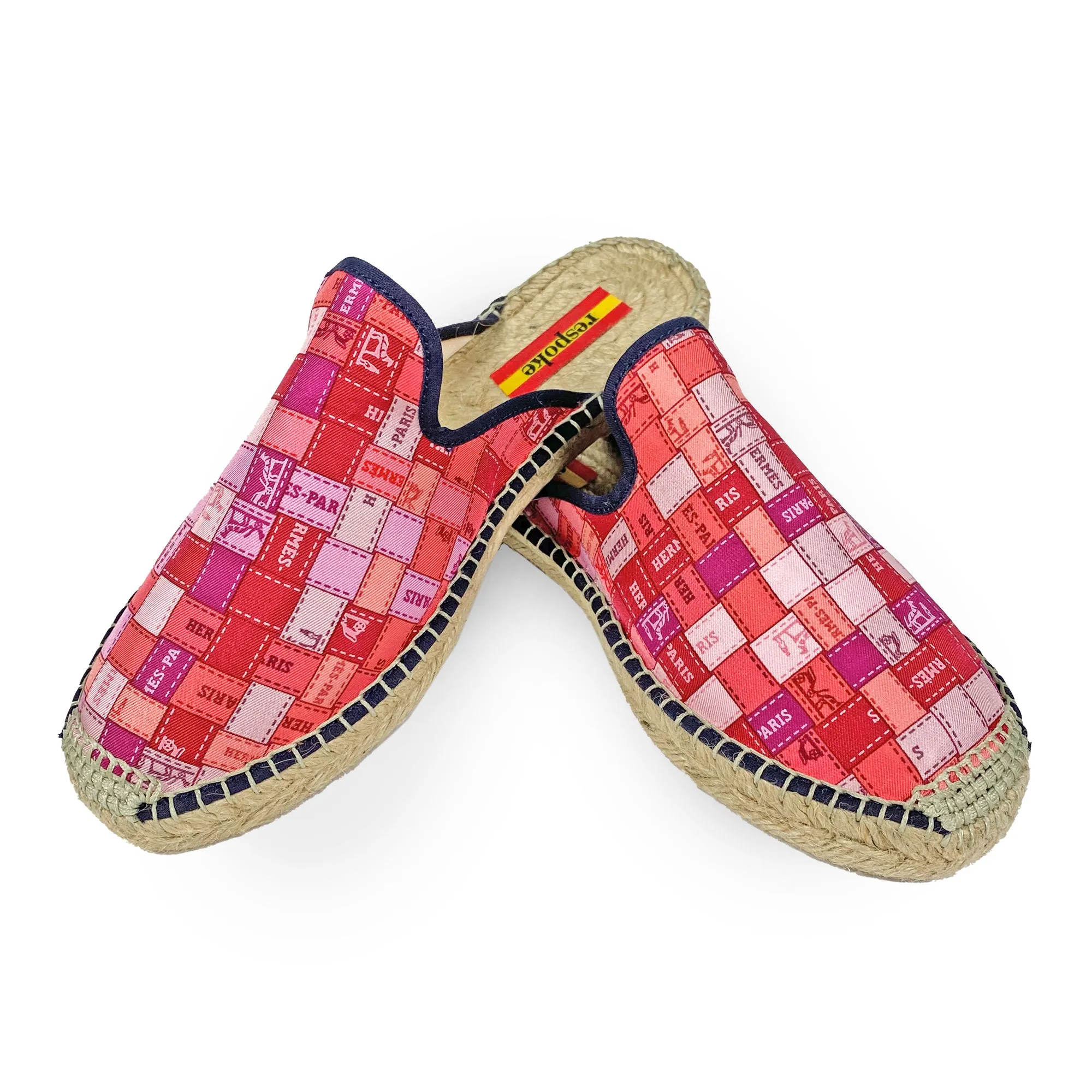 CARRE Pink Mule Espadrilles