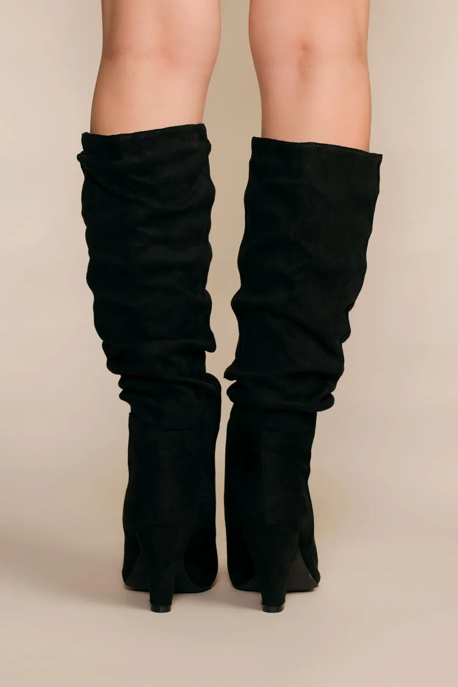 Cassie Pointy Toe Slouchy Boots