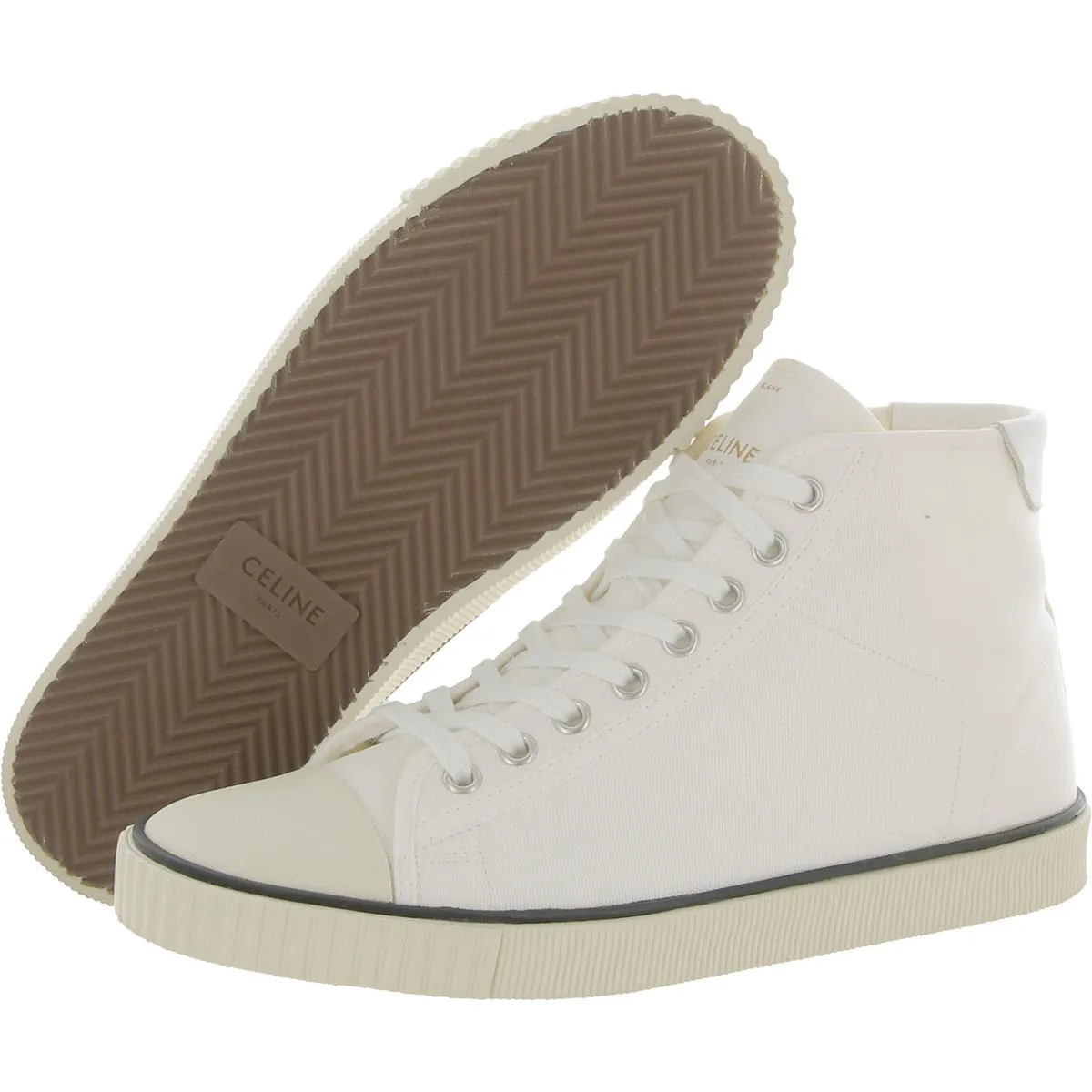 Celine Womens Canvas Lifestyle Casual and Fashion Sneakers