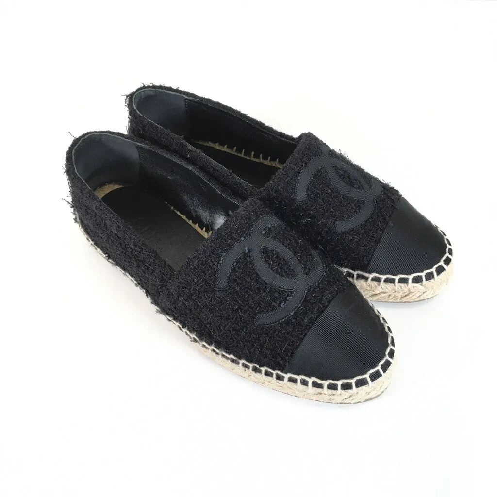 Chanel Tweed Espadrilles