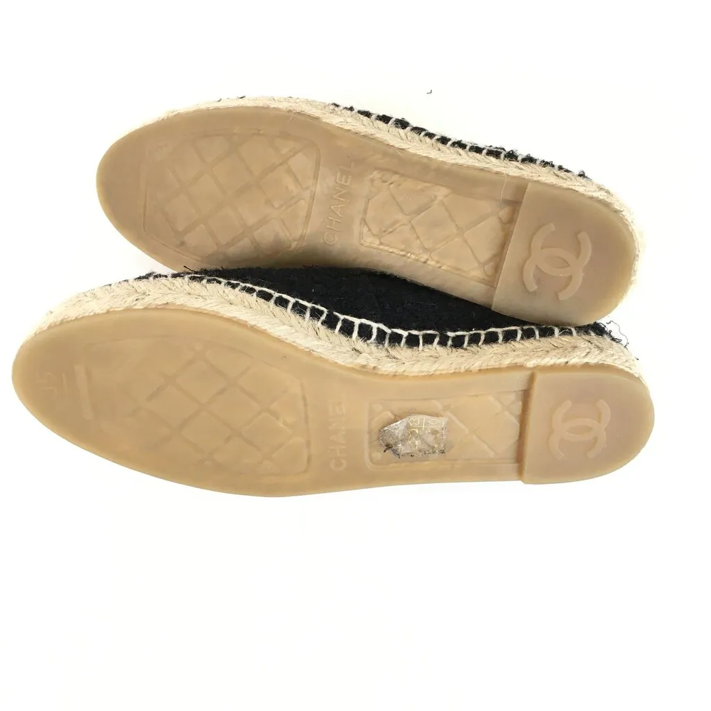 Chanel Tweed Espadrilles