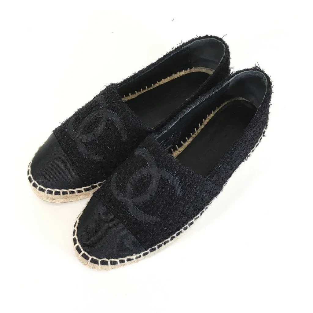 Chanel Tweed Espadrilles