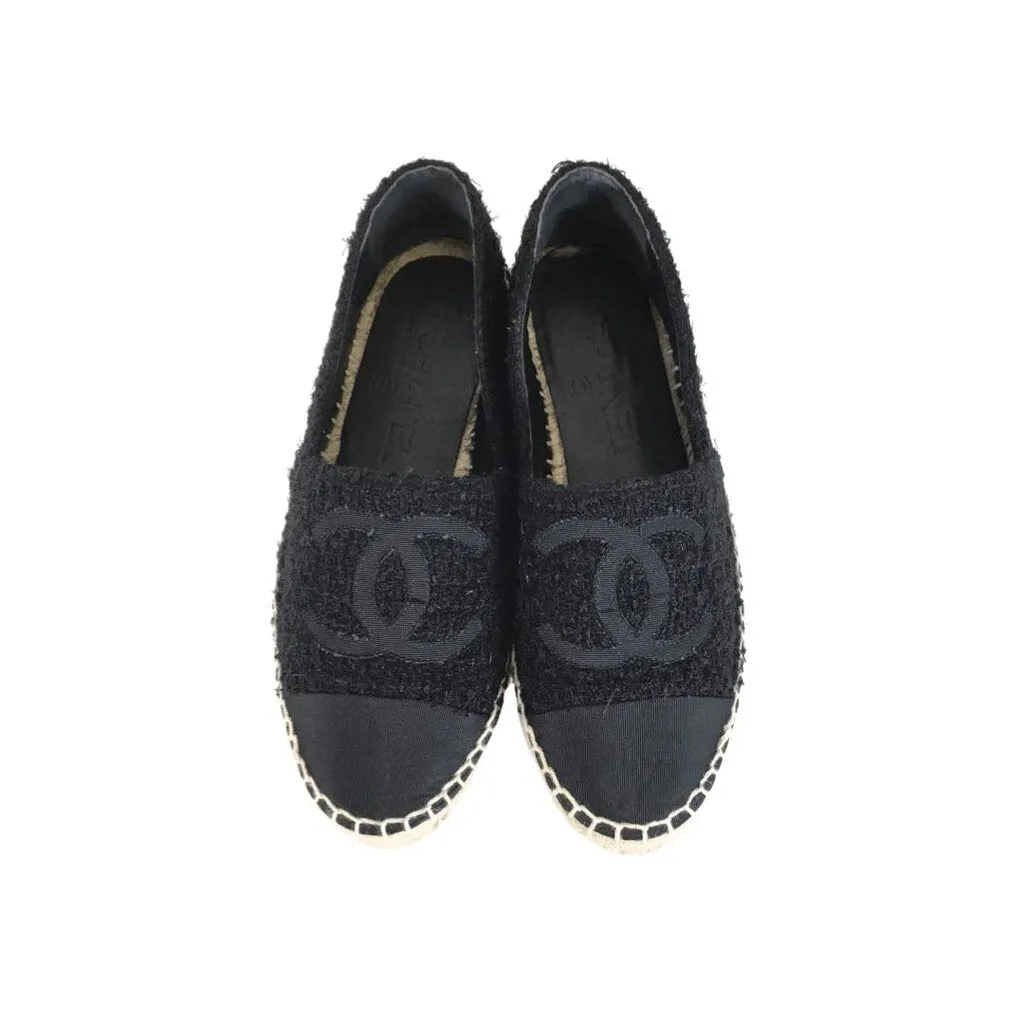 Chanel Tweed Espadrilles