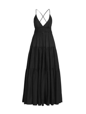 Chloe Silk Maxi Dress