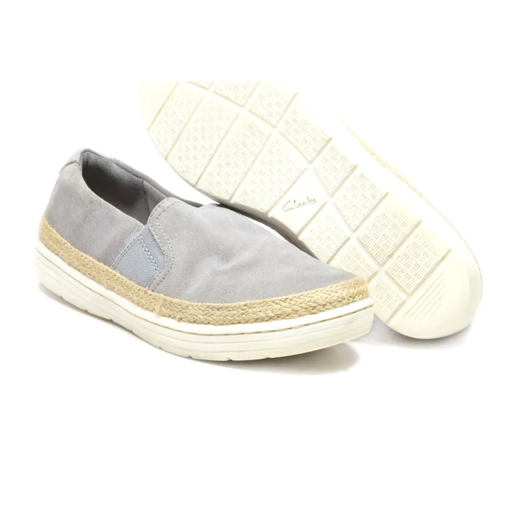 Clarks Collection Espadrilles Fabric Grey Colour For Women