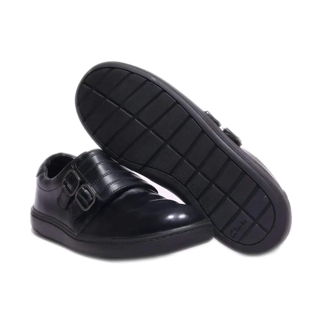 Clarks Streetstride Y Loafers Leather Black Colour For Women