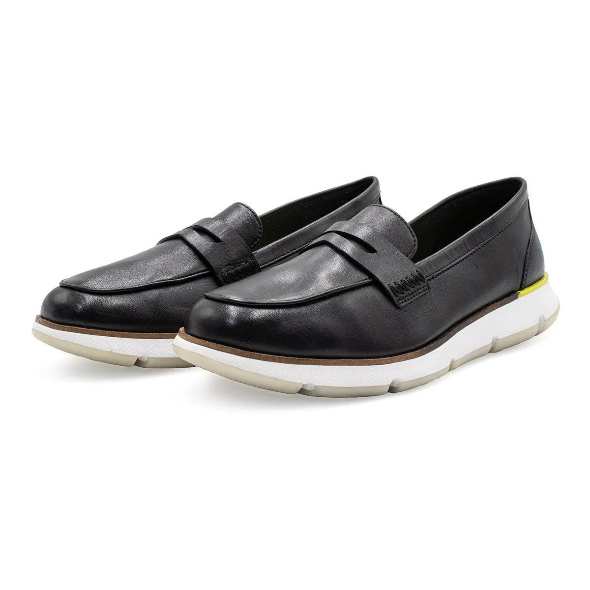 Cole Haan Zeroance Cole Haan Zerøgrand Casual Loafers Leather Black Colour For Men