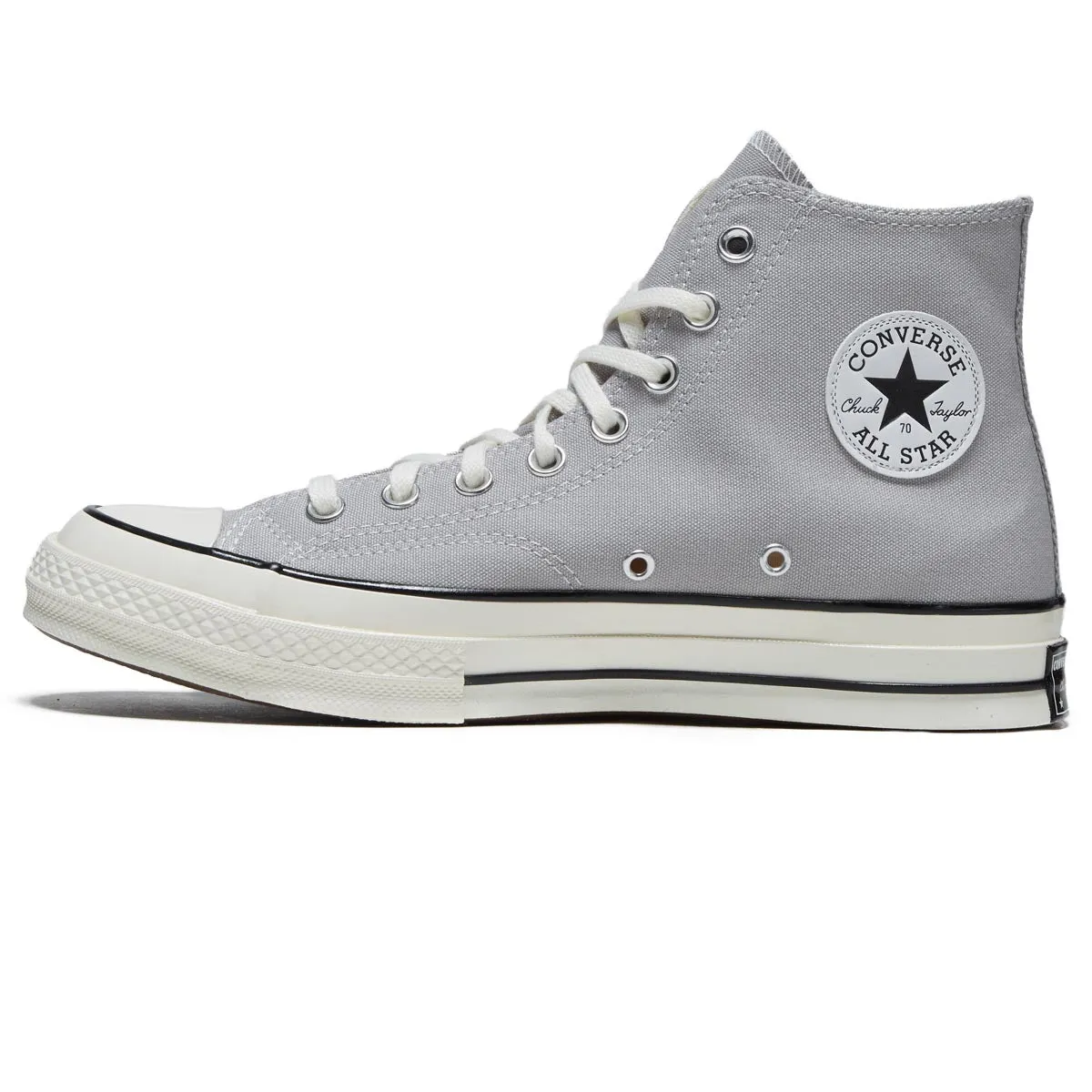 Converse Chuck 70 Hi Shoes - Grey Area/Egret/Black