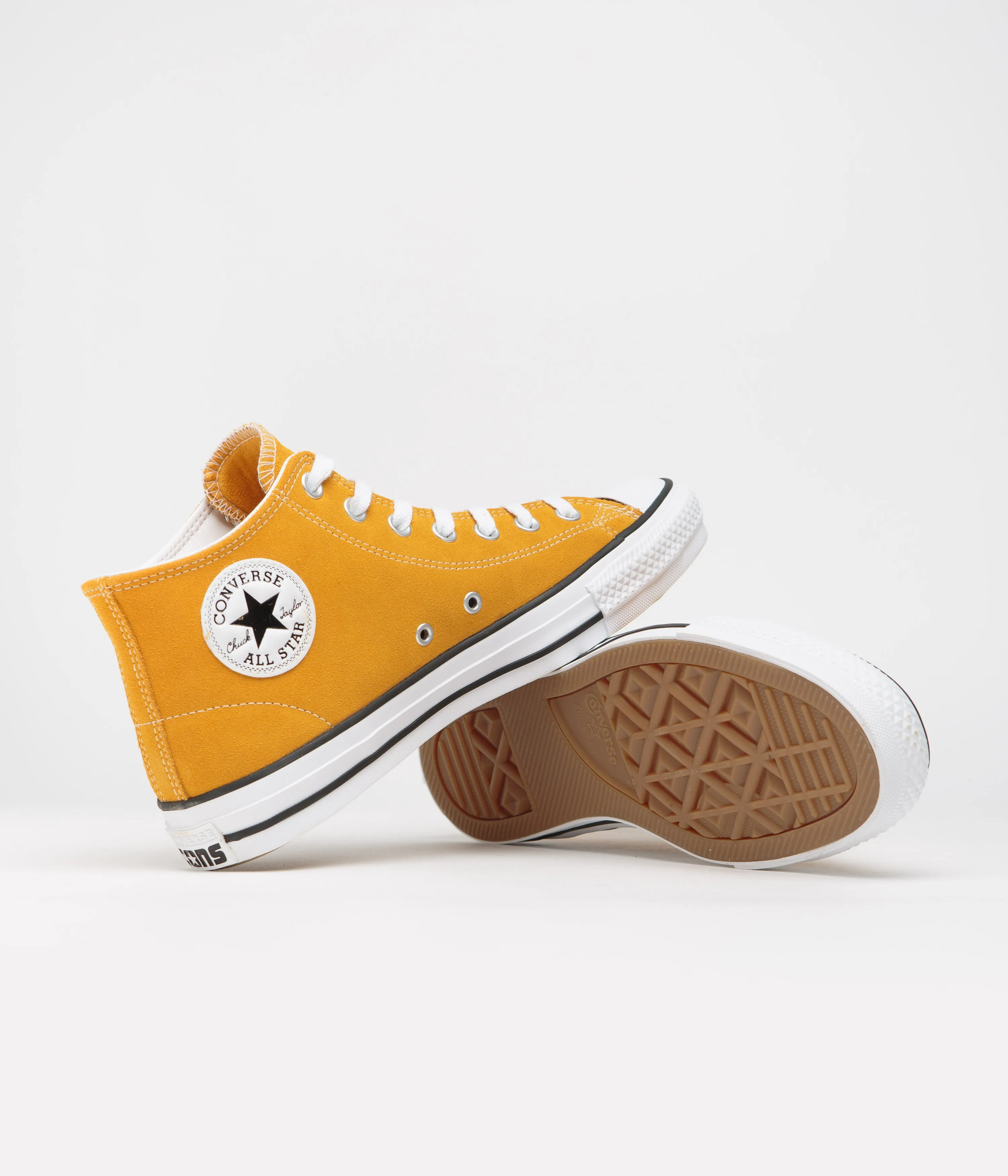 Converse CTAS Pro Mid Shoes - Sunflower Gold / White / Black