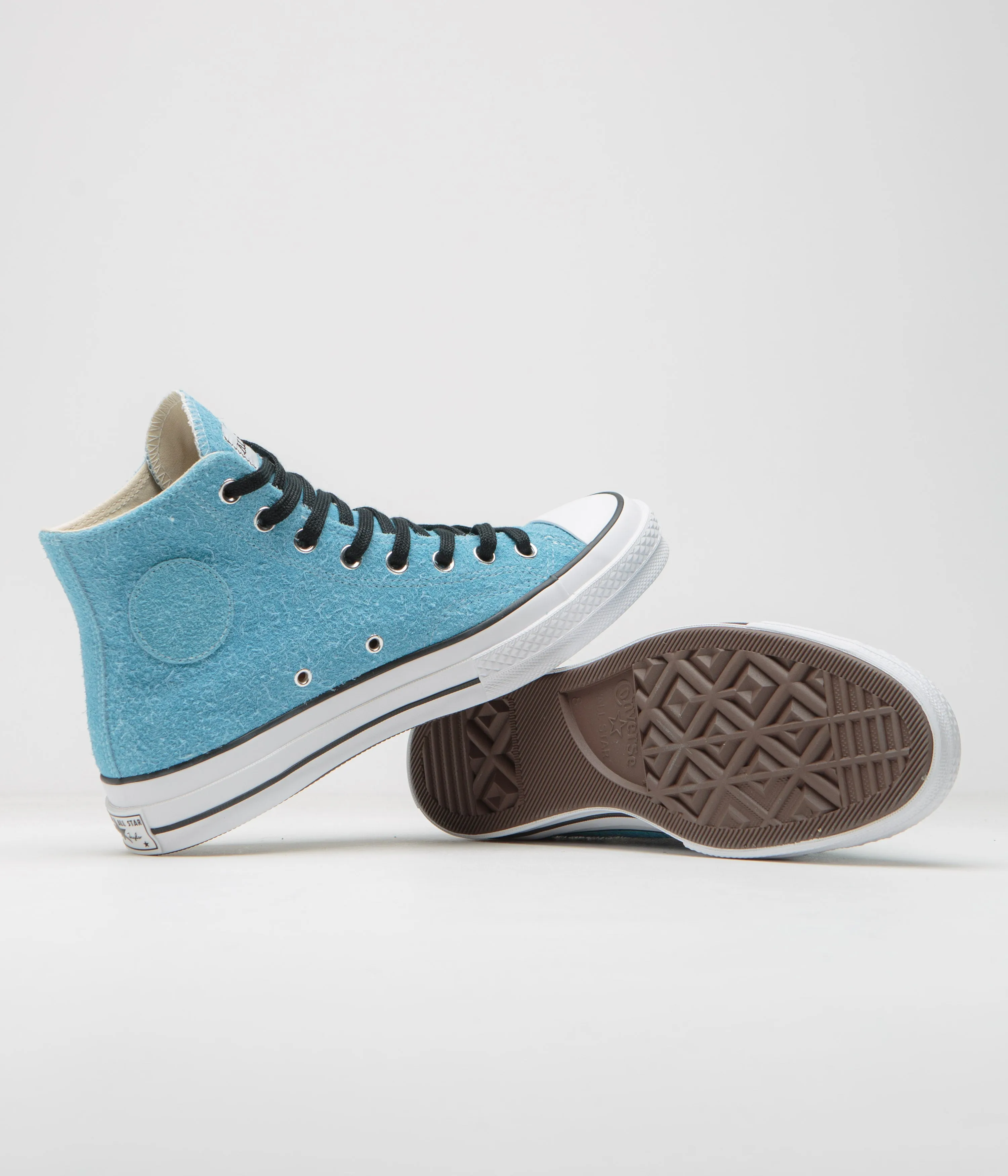 Converse x Stussy Chuck 70 Hi Shoes - Sky Blue